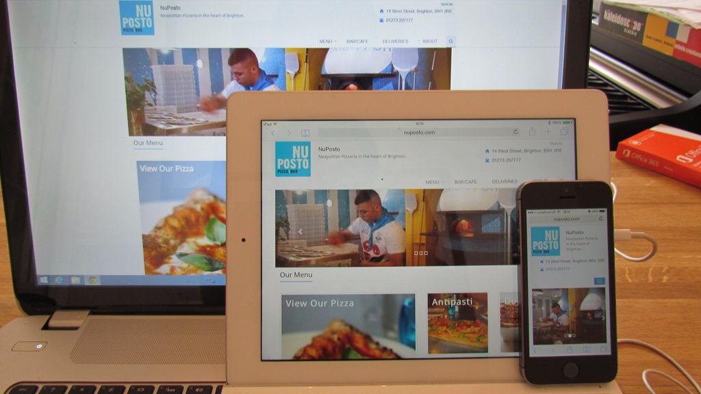 www.nuposto.com on desktop, iPad and iPhone