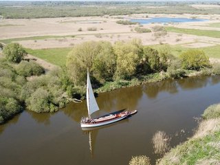 Olive in Fleet Dyke (www.wherryyachtcharter.org)